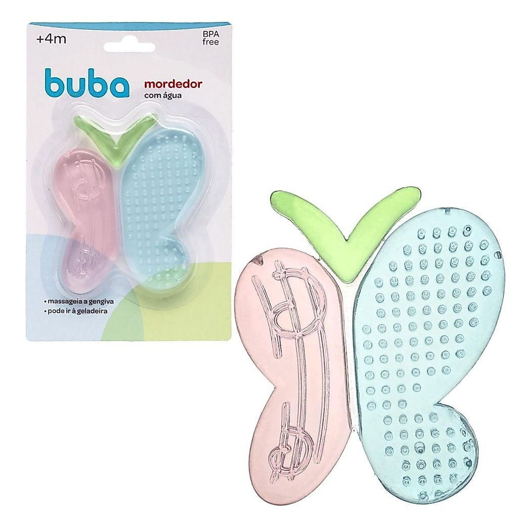 Mordedor de Borboleta Com Água Buba 18860