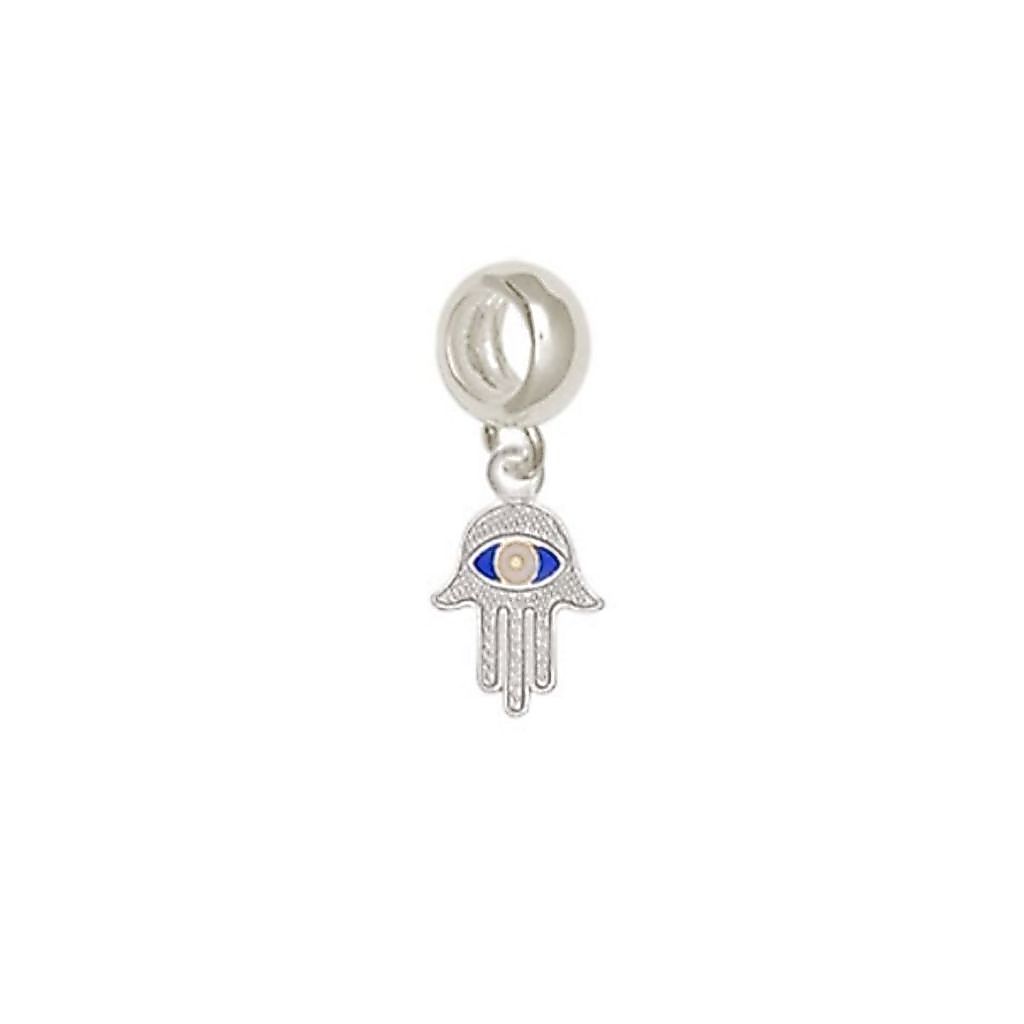 Berloque para Pulseira de Prata 925 Mão de Fátima com 9mm