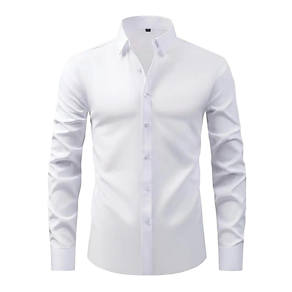 Camisa Social Masculina Slim Luxo Executiva Premium