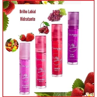 Gloss Brilho Labial Roll-On Frutas Bella Femme - Com Cheirinho Gostoso.
