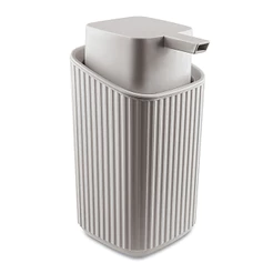 Dispenser de Sabonete Líquido para Banheiro | Porta Sabonete Moderno com Tampa
