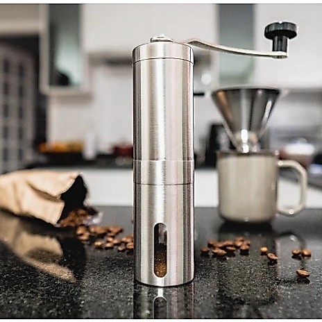 Moedor De Café Manual Triturador De Grãos Portátil Com Ajuste