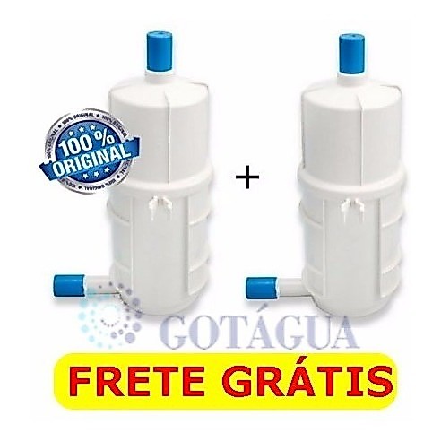 Kit 2 Filtros Rpc01 P/ Purificador Água Gioviale Lorenzetti Original — imagem 2 de 2