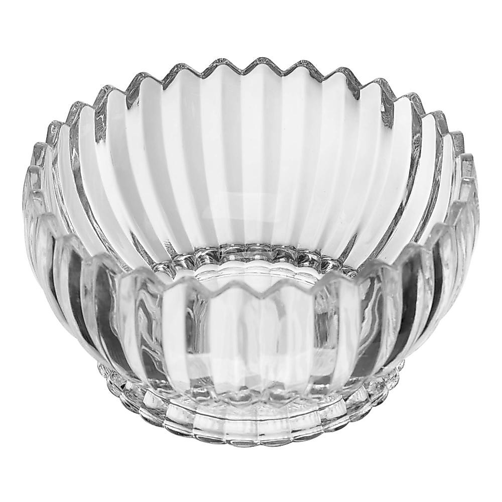Centro de Mesa de Cristal Geneva 22cm x 22cm x 12cm - Wolff