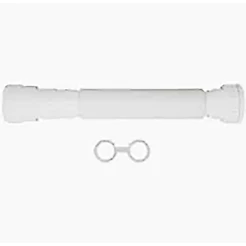 Sifão Tubo Extensivo Branco Porca Pp 70cm Blukit