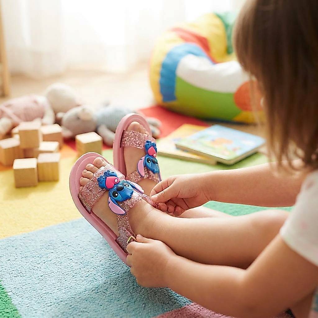 Sandália feminina Infantil Conforto Emborrachado para menina personagens 18 A 25 — imagem 2 de 2