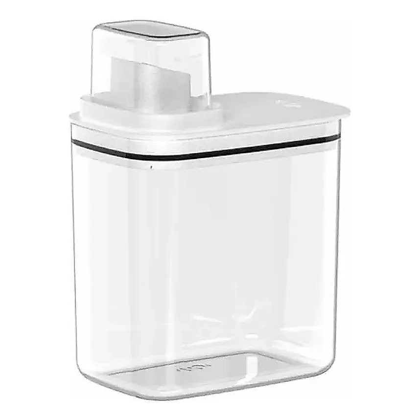 Kit Lavanderia 3 Dispenser para Sabão Líquido ou em Pó 1,5L Branco - OU · foto 2