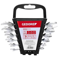 JOGO CHAVE FIXA 6 A 17 6PCS R05125006 GEDORE RED