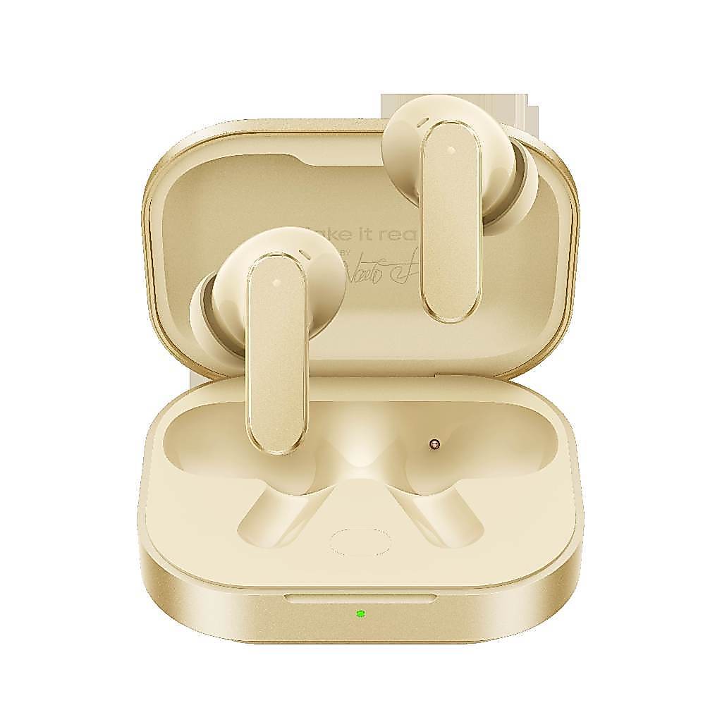 Realme Air 8–Fone De Ouvido Bluetooth 5.4, IP55 Prova D'Água, ANC 55dB, 3D Spatial Audio, 40h Bateria, Microfone Embutid