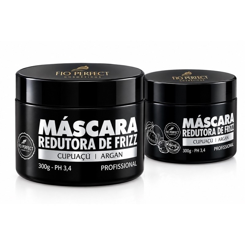 BTX Máscara Redutora de Volume Fio Perfect 300g Tratamento Capilar
