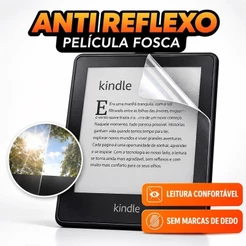 Película Fosca Kindle 11ª Geração 2022 2024 Anti Reflexo Gel Proteção Tela Anti Risco C2V2L3 RS23CV