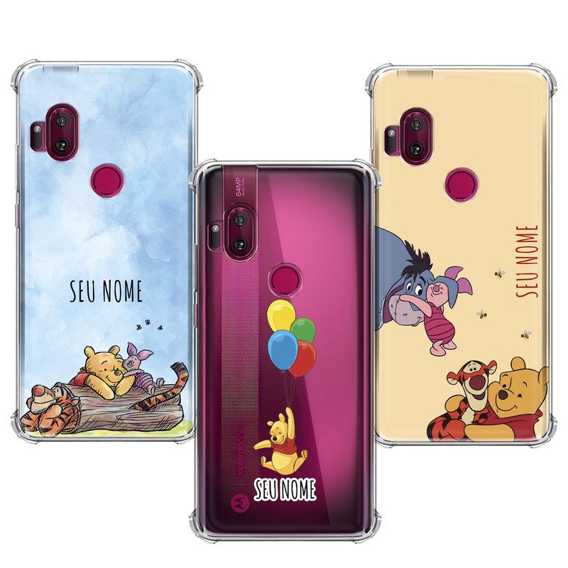 Capinha compatível com Motorola Moto One Hyper - Pooh