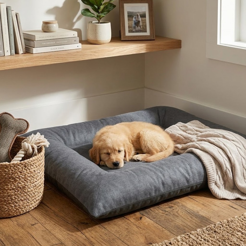 Cama Colchonete Para Cachorro ou Gato Almofada Macio Confortável Caminha Pet Lavável   2 Lados