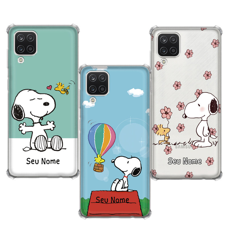Capinha compatível com Samsung Galaxy A12 - Snoopy