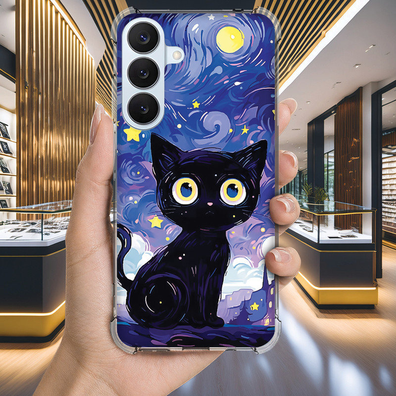 Capa Capinha GALAXY S20 ULTRA S10 S10E LITE 2020 S9 S8 A73 A72 Anti-impacto Personalizada petz gato GATINHO (3348)