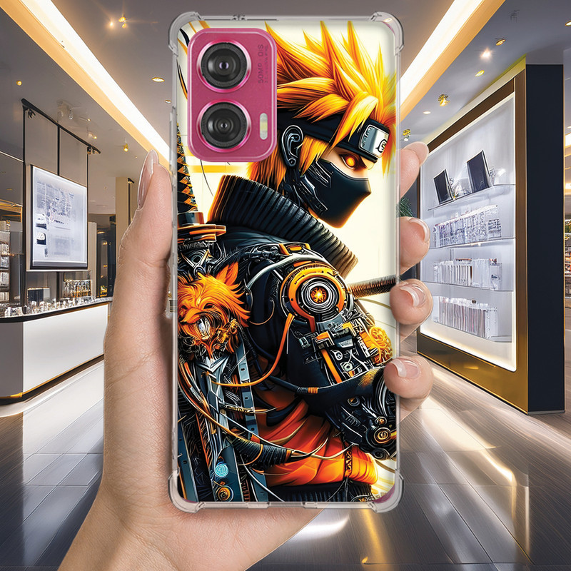 Capa Capinha MOTO G30 G20 G10 G15 G14 G13 G9 POWER PLUS PLAY G8 Anti-impacto Personalizada anime NARUTO (3358)