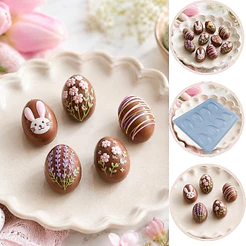 1~10 Forma Simples Ovo Liso 30g 704 ou 10583 (J9) em Acetato BWB Para Bombom e Doces de Chocolate e Confeitaria.(CHOCO)