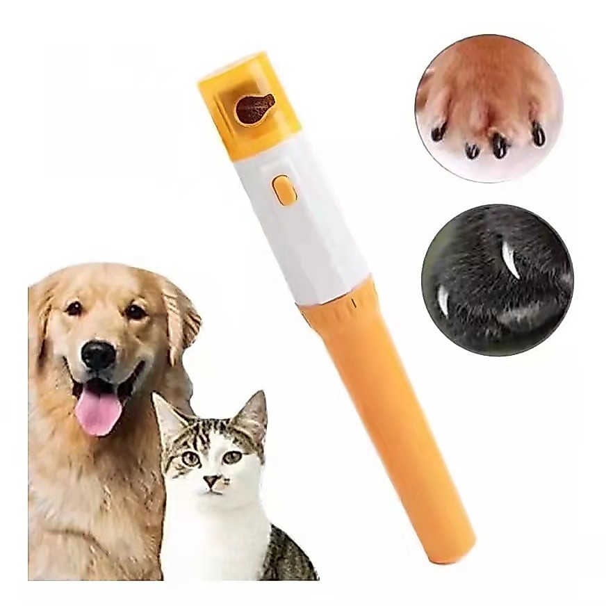 Lixa Elétrica Cortador De Unha Cães E Gatos Pet Shop + 3 Lixas