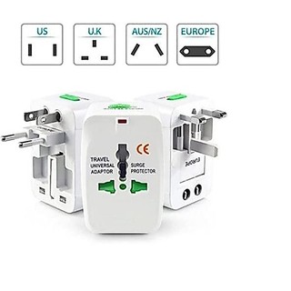 Adaptador Tomada Universal Internacional Viagem + 150 Países