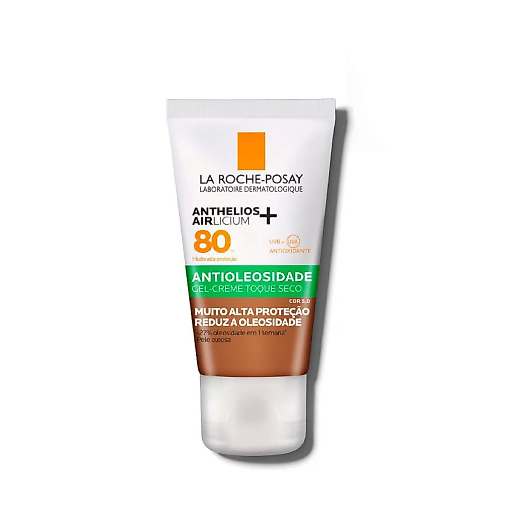 Protetor Solar Facial La Roche-Posay Anthelios Airlicium+ FPS80 Cor 5.0 Com 40g