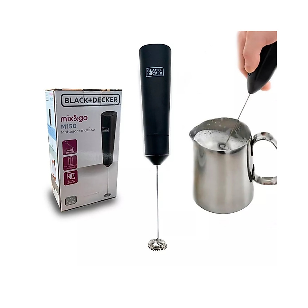 Mixer Portátil Misturador Multiuso Modelo M150 Black Decker