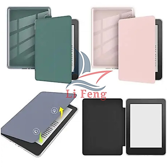 Capa Acrílico Para Kindle Paperwhite 12ª Geração 2024  (Sem Alça – Modelos SA569P/SA568B) 7" Com Função AutoSleep