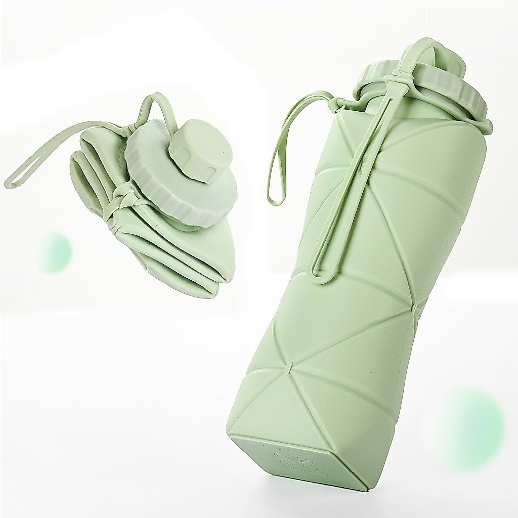 Garrafas Dobráveis De Água Silicone Portáteis Reutilizáveis BPA Free Ginásio De Viagem De Grande Capacidade Para Criança