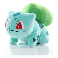 Pelúcia Pokémon Bulbassauro Bulbasaur Antialérgico 20cm