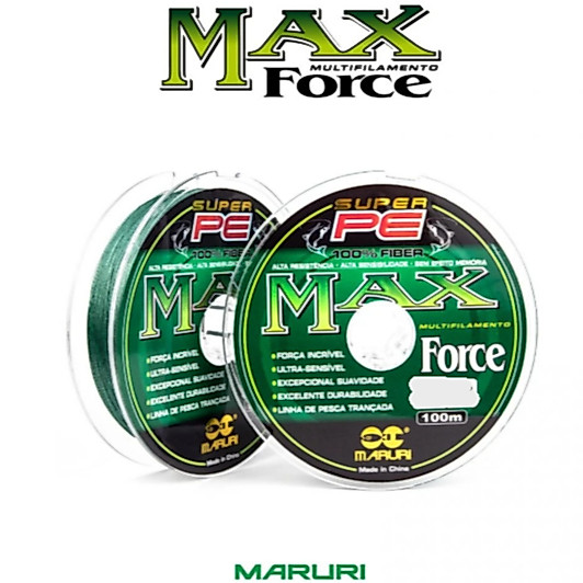 Linha Multifilamento  Max force 4x e Kawana 4x  Verde Oliva 100mt
