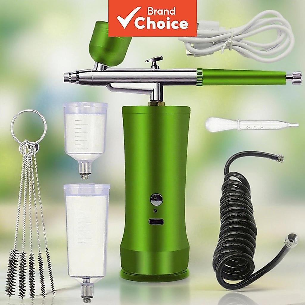 Um Conjunto YOULUN Kit De Bomba De Ar Com Aerógrafo Portátil Mini Compressor Recarregável Ferramenta De Spray Para Model