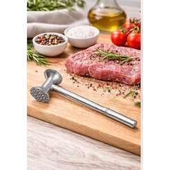 Martelo Batedor de Carne de Alumínio Fundido Batedor Amaciador de Carne de Alumínio Fundido - Martelinho de b