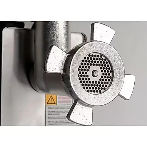Disco para moedor de carne boca 22 aço carbono — imagem 2 de 2