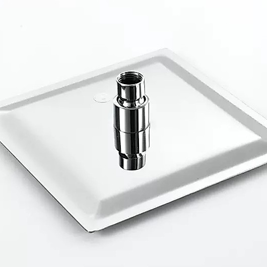 Chuveiro Ducha Inox Quadrada 20/30 cm Ultra Fina Alta Pressão e Fácil Limpeza Design Moderno — imagem 2 de 2