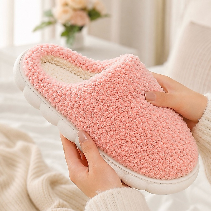 Pantufa LUXO Quentinha Unissex Pelúcia Macia Antiderrapante Confortável Masculina Feminina Casa Frio
