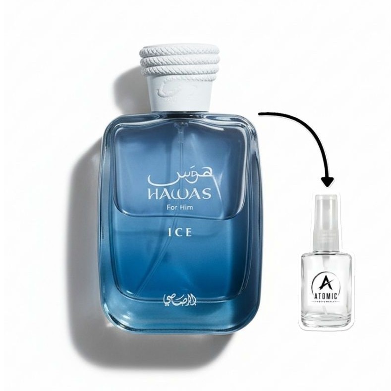 Perfume Árabe Hawas Ice Rasasi - Original - Alta Fixação