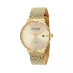 RELÓGIO MONDAINE FEMININO DOURADO 32349LPMVDE1