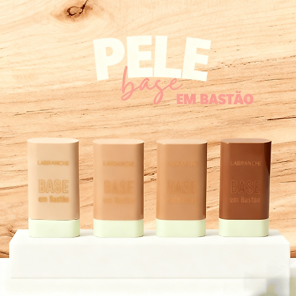 Bastão Contorno Labranche - Textura Cremosa, Aplicação Fácil e Acabamento Natural para Todos os Tons