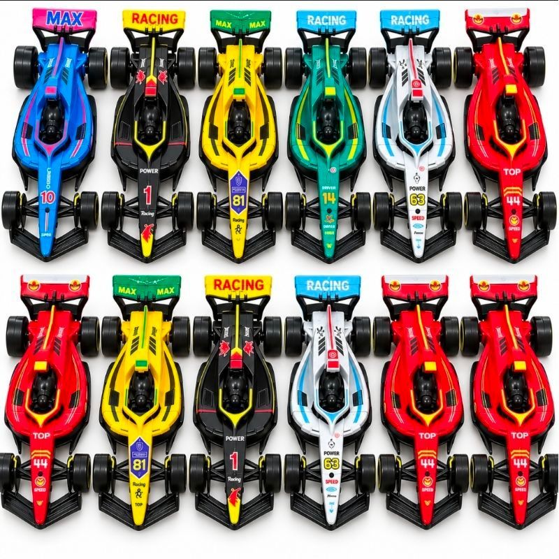 Minatura Formula carrinho McLaren Ferrari metal colecionável leve mais por menos