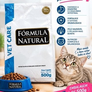 Ração Formula Natural Vet Care Urinaria gatos 500g, 1kg e 1,5kg A Escolher