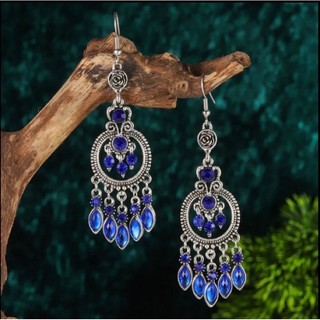 Brincos Boho Turquesa e Prata Envelhecida: Designs étnicos, místicos e românticos para um estilo Boho, Tribal, Vintage