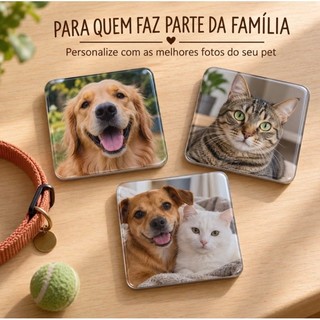 Kit de imas de Geladeira Personalizado com Foto | Lembrança Especial e Criativa