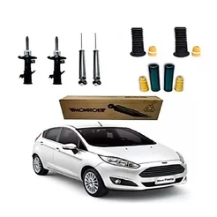 Kit 4 Amortecedor Monroe + Kit New Fiesta 2010 até 2019