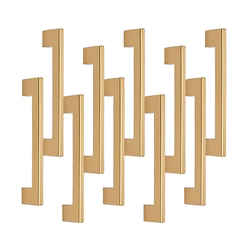 10 Peças Puxador Alça Gaveta Porta De Armário Eiffel 12,8cm