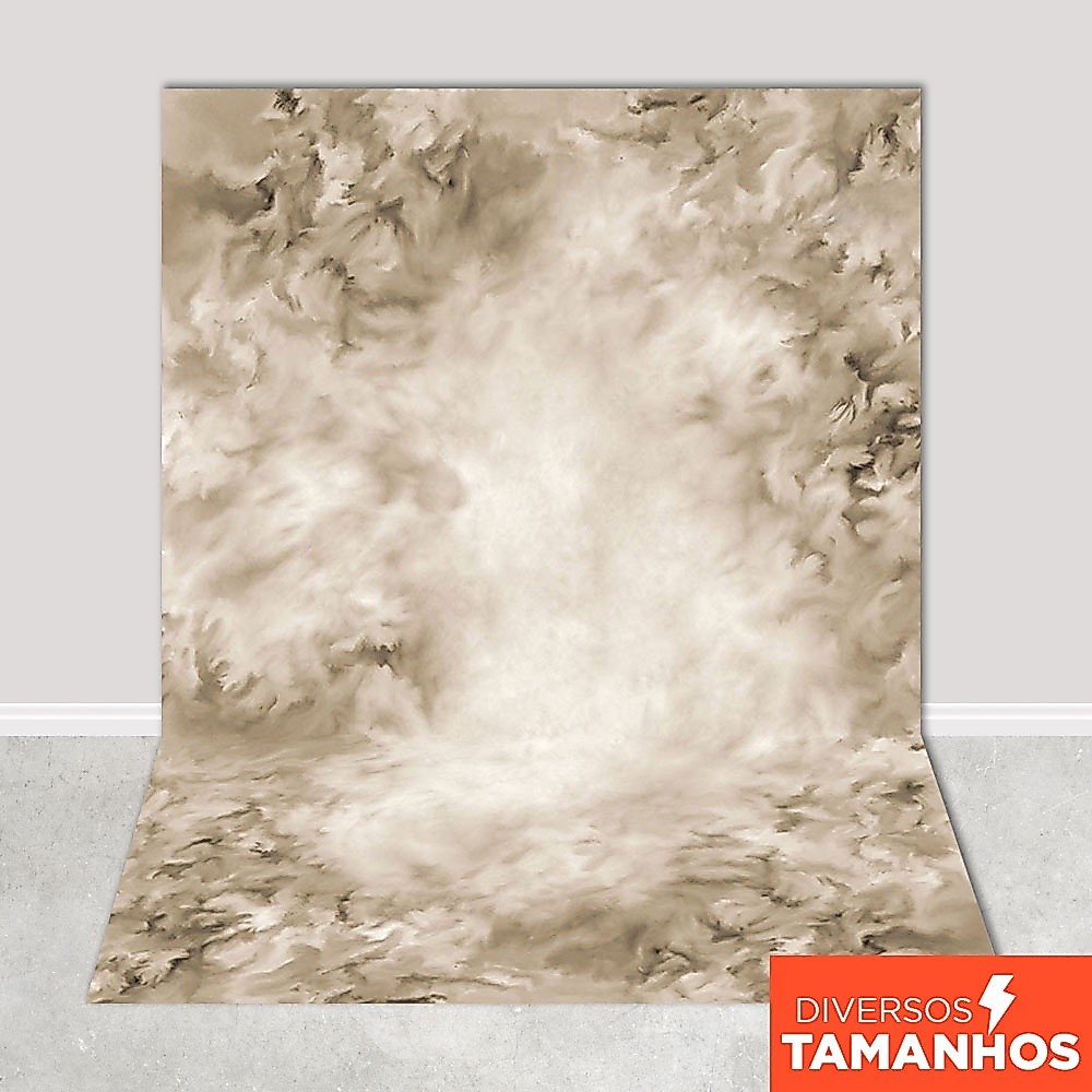Fundo Fotográfico Textura Fine Art Pintura Clara Em Tecido FFT-426