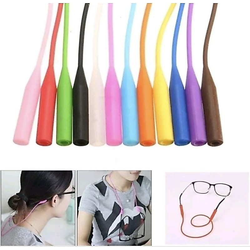 Cordão De Silicone, Poliéster Para Óculos - Adulto ou Infantil chega de óculos caindo bora peça já o seu