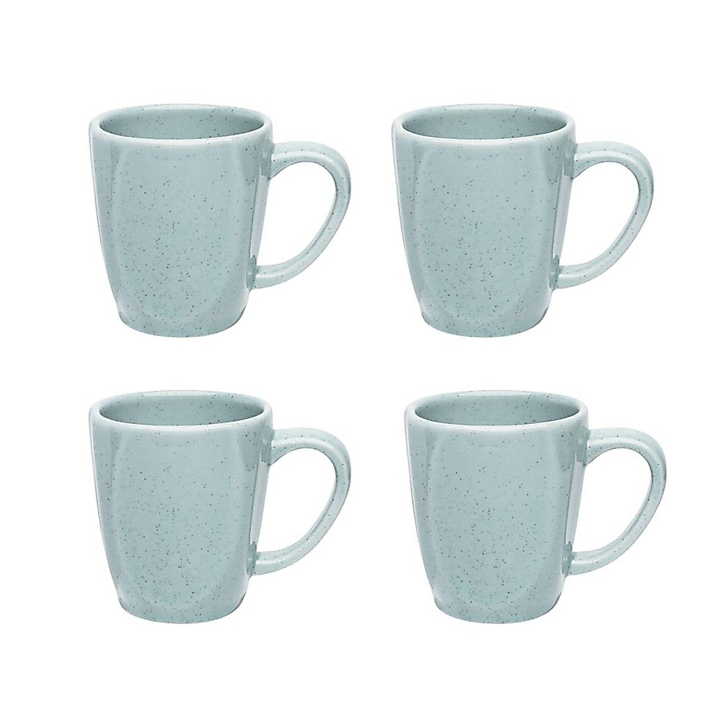 Jogo De 4 Canecas 380Ml Oxford Ryo Blue Bay