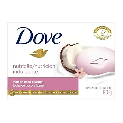 Sabonete Em Barra Dove Delicious Care Leite de Coco 90g