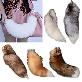 Chaveiro Righthere Fox-Tail Unisexo Plush-Para Aniversário Infantil