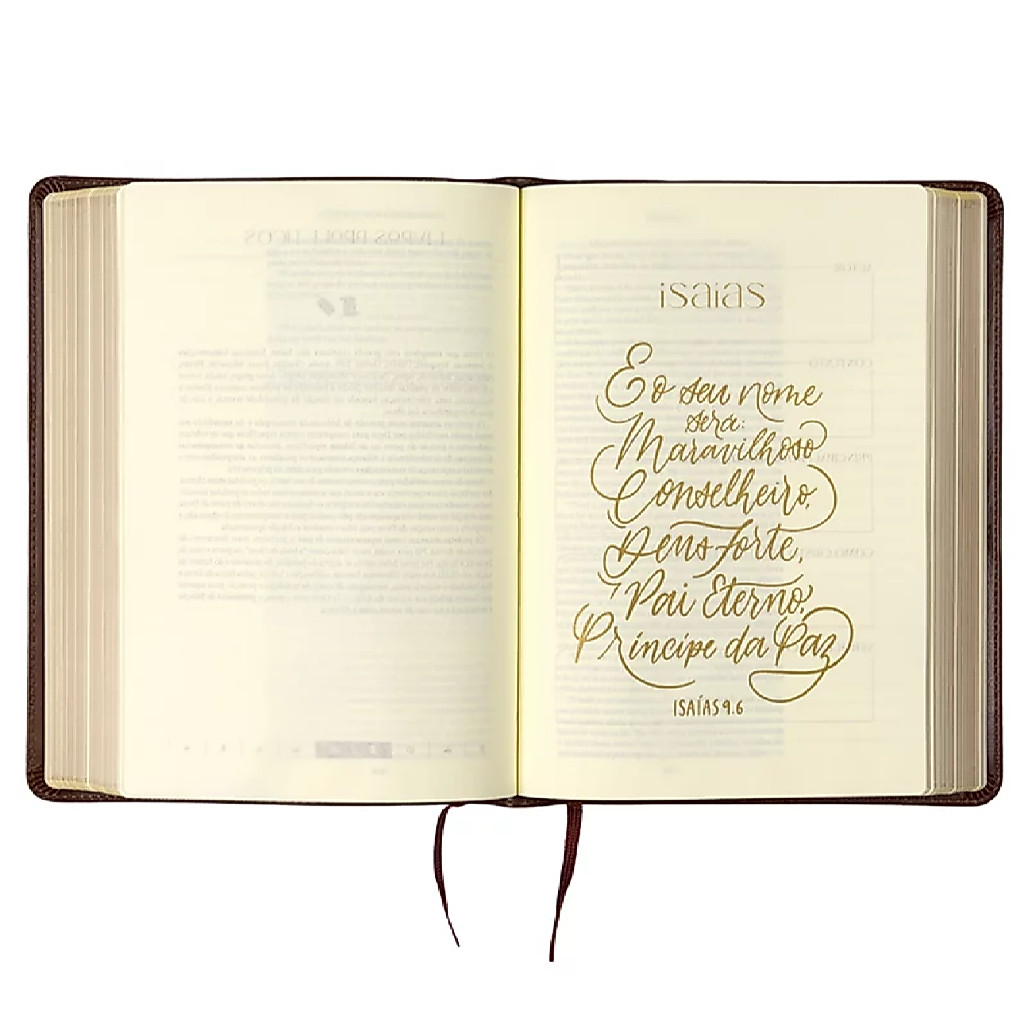 Bíblia The Purpose Book | A21 | Letra normal | Espaço para anotações | Capa Couro Soft Janela · foto 2