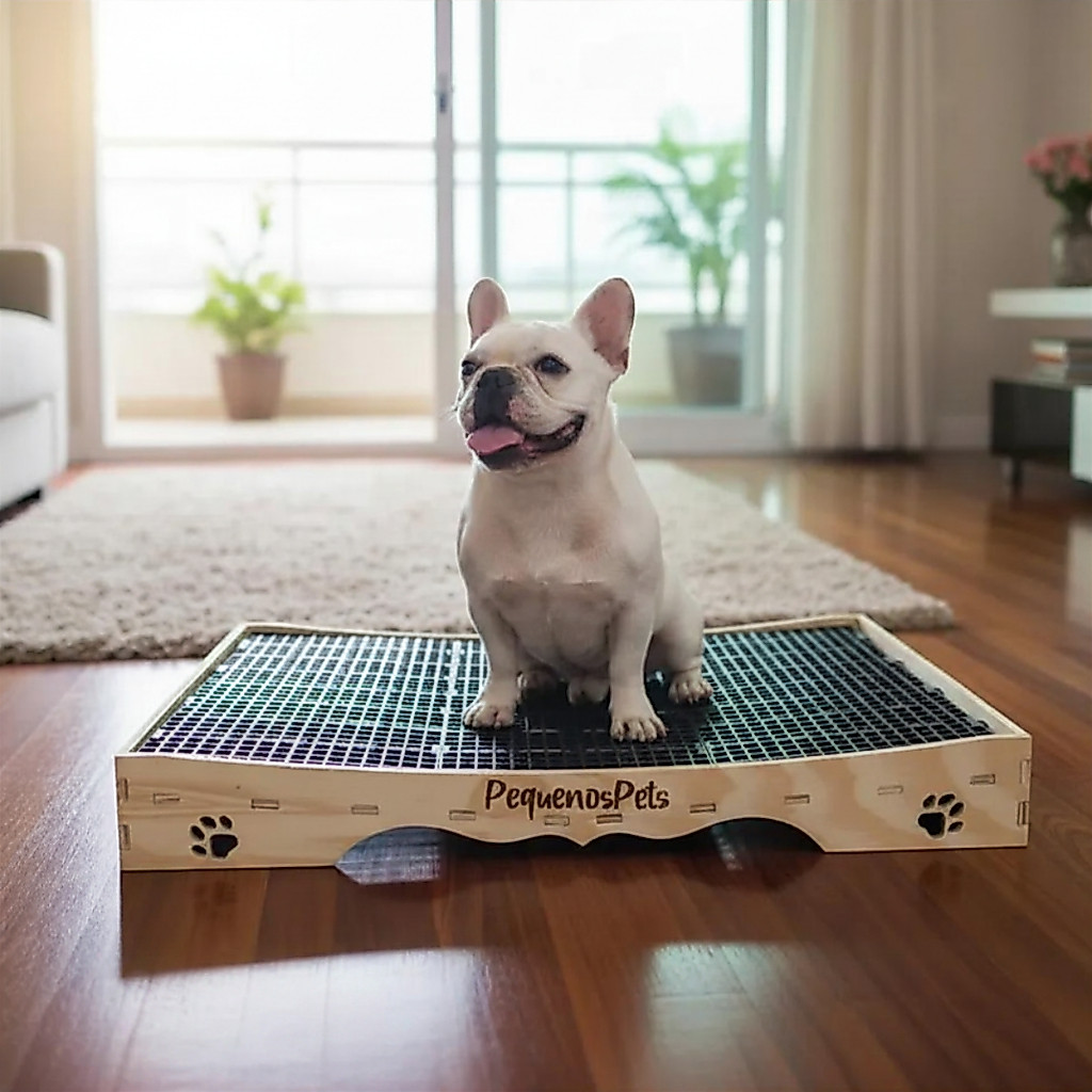 Banheiro inteligente tipo WEASY sanitario com mangueira e Dreno Pequenos Pets 78x53cm — imagem 2 de 2